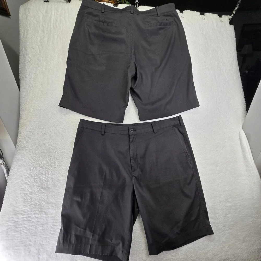 2 PAIR Nike Golf Tour Performance Shorts Mens Sz 38‎ Dri-Fit Classic Everyday
